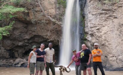 Makaria Falls in Lake Nakuru