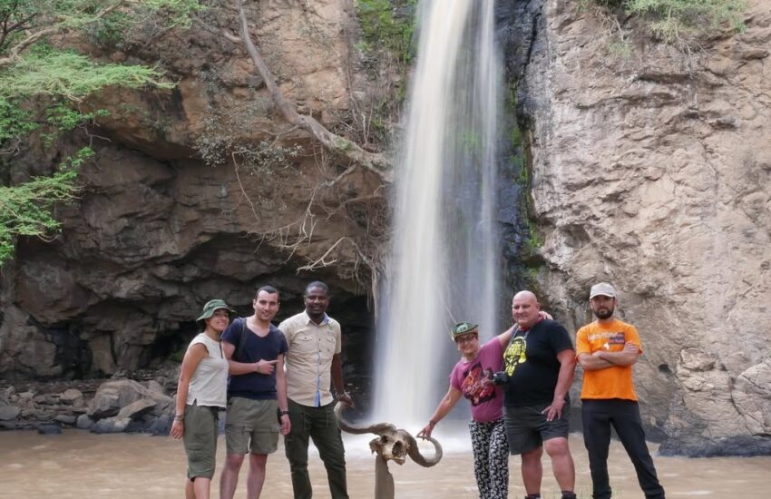 Makaria Falls in Lake Nakuru