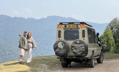 Guests on Uganda Safari in Murchison Falls National Park