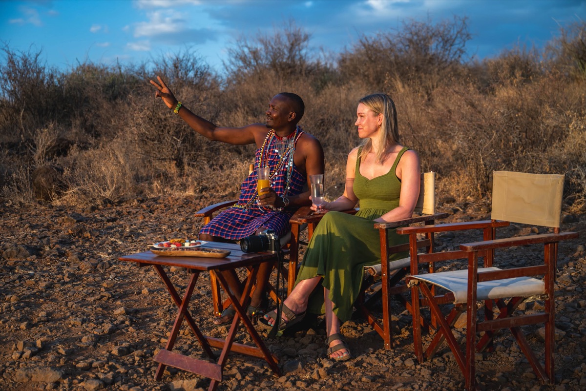 Bush sundowner masai mara