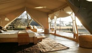 Luxury camping in Kenya