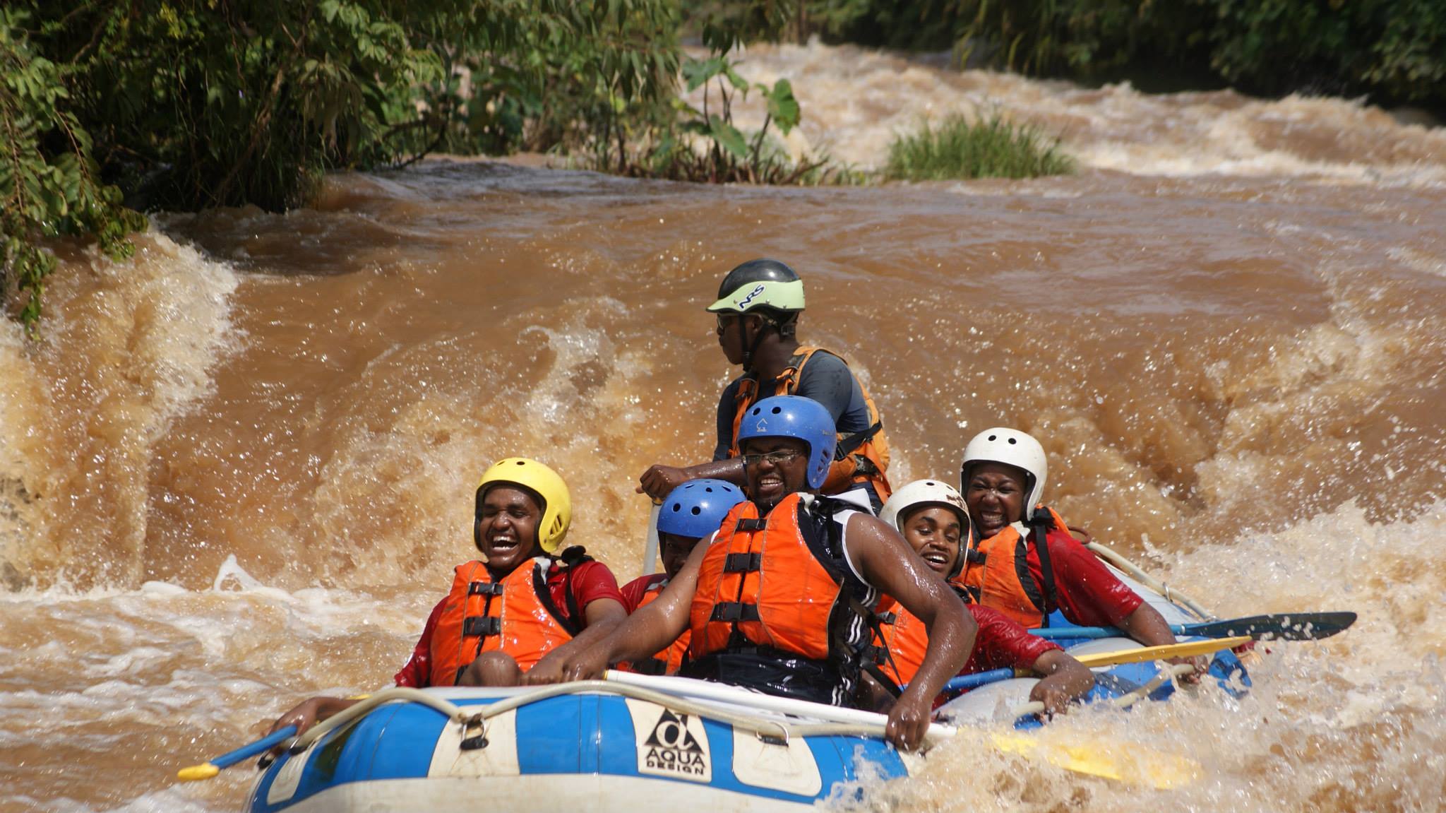 Water Rafting at Sagana