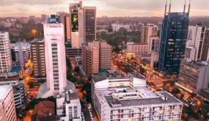 Vibrant city of Nairobi