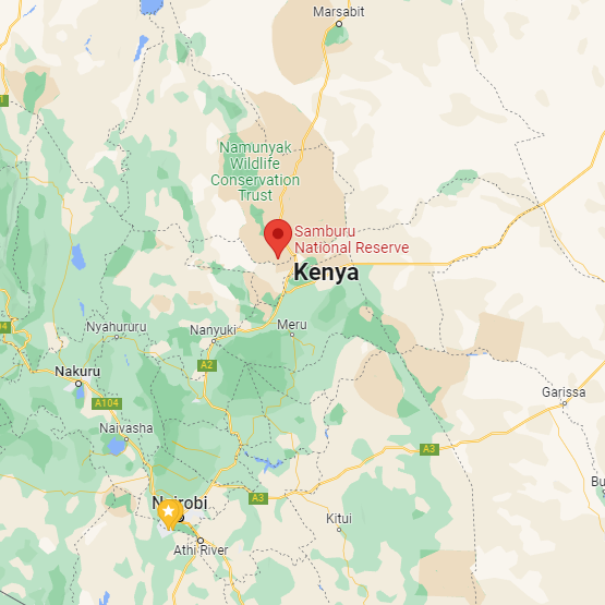 Samburu National Reserve Map