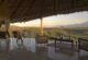 Tented suite at Tortilis Camp with views of Kilimanjaro
