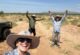 Walking safari with guide in Tsavo East National Park