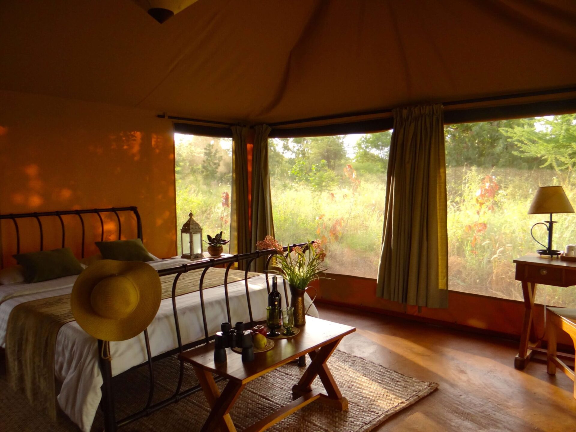 Ikweta Safari Camp inside tent 2